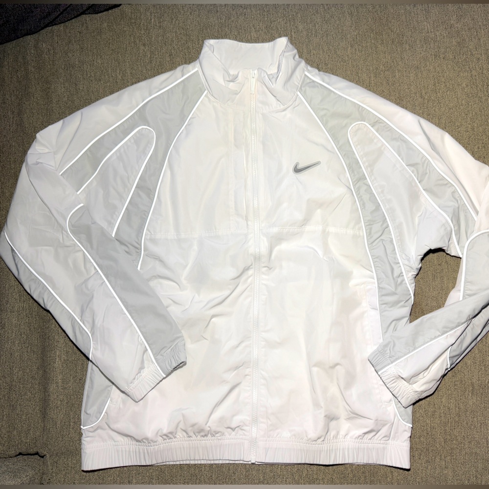RARE Nike x NOCTA NRZ FZ Track Jacket White Drake Mens L HV5312 100